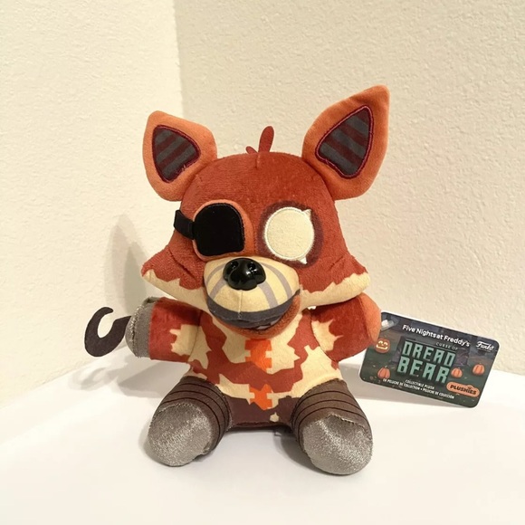 FunKo FNAF Five Nights At Freddy’s Curse Dreadbear 8” GRIMM FOXY Plush Funko NEW - Picture 1 of 6